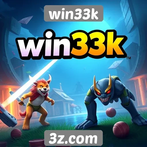 Exploração dos jogos disponíveis na plataforma win33k